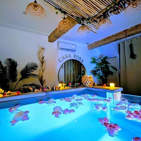 Вилла Casa Rosa, Un Petit Cocon Catalan Ortaffa Экстерьер фото